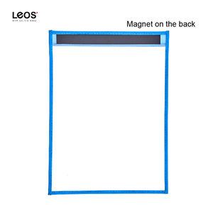 Fundas de bolsillo magnéticas duraderas de borrado en seco en vinilo de plástico transparente con tamaños y colores personalizados para uso en la Oficina y la escuela - Product Image 5