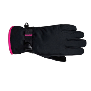 Gants de ski en cuir coupe-vent de haute qualité pour enfants Logo personnalisé ODM OEM Vente en gros Sports d'extérieur d'hiver Gants isolés Écran tactile - Product Image 6