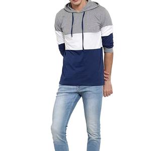 Produits phares en gros : Sweat à capuche en molleton personnalisé avec logo pour homme, épais et lourd, uni, en molleton mélangé de coton, modèle basique - Product Image 3
