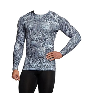 Rashguard BJJ OEM ODM |   T-shirt de compression entièrement sublimé |   Séchage rapide, respirant, écologique - Product Image 2
