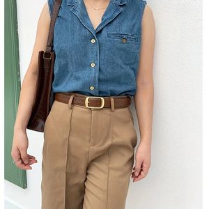 Ceintures en cuir Ceintures en cuir véritable de haute qualité Fabriquées au Pakistan Ceinture en cuir pour hommes - Product Image 3