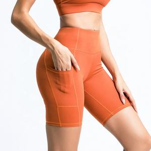 Wholesale Women Sportswear Yoga <b>Tights</b> <b>Shorts</b> Yoga Fitness Training Compression <b>Short</b> Running Sexy Peach Fitness Yoga <b>Shorts</b> - Product Image 5