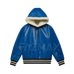 Sweat-shirts en cuir d'hiver pour hommes de haute qualité, respirants, faible MOQ, taille adulte, tendance - Product Image 1