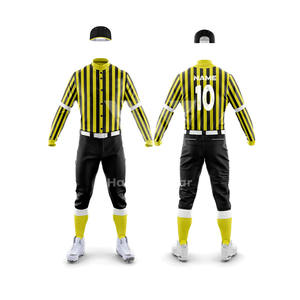 Uniforme de béisbol de patrón sólido Conjunto completo Logotipo personalizado Sublimación Impreso Jersey Pantalones Uniforme de béisbol transpirable de secado rápido - Product Image 1