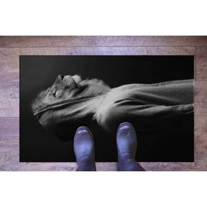 Tapis personnalisé avec tête de lion, tapis imprimé, tapis en velours - Product Image 5