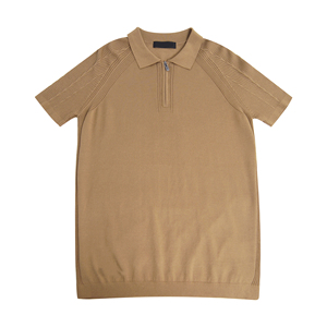 Maglione Marrone Personalizzabile ODM per <span class=keywords><strong>Uomo</strong></span>, 100% Cotone Lavorato a Maglia, <span class=keywords><strong>Manica</strong></span> Corta, Stile Maturo - Product Image 1