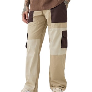 กางเกงคาร์โก้ผู้ชายสีสันตามสั่ง คุณภาพสูง ขายดี แฟชั่นสตรีทแวร์ ราคาโรงงาน ขายส่ง สำหรับฤดูร้อน มีกระเป๋าข้าง - Product Image 2