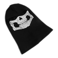 Cagoule ouverte personnalisable couleur unie haute qualité réglable unisexe pour le sport, masque de ski, casque de course avec logo brodé sur mesure OEM