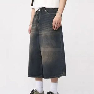 Precio al por mayor Estilo único Jeans Jorts 2023 Jeans ligeros Jorts Tamaño adulto Jeans Jorts - Product Image 4