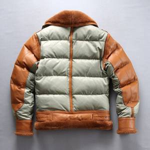 Veste matelassée réversible imperméable à capuche en toile enduite pour homme, nouveau design, style streetwear, chaude, grande taille, pour l'extérieur - Product Image 2