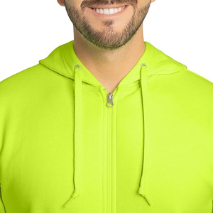 Sudaderas con cremallera con estilo personalizado hombres 2025 moda Slim Fit algodón sudaderas OEM cremallera completa Streetwear sudaderas con capucha al por mayor - Product Image 3