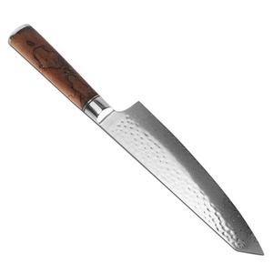 Venta al por mayor personalizado de alta calidad OEM ODM servicio profesional hecho a mano Damasco cuchillos cocina Chef cuchillo de acero inoxidable - Product Image 2