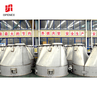 Bunker OEM en acier inoxydable 316L pour stockage scellé de poudres intermédiaires, capacité de 1m à 20m, formes personnalisées