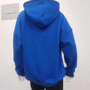 เสื้อสเวตเตอร์ผ้าฝ้ายมีฮู้ดสำหรับทุกเพศของ350GSM คลาสสิกเสื้อผ้าลำลองสวมใส่สบายมีสไตล์ขายส่งโลโก้ได้ตามต้องการ - Product Image 4