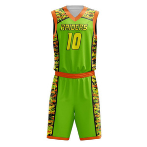 Custom Plus Size Fully Sublimated Basketball <b>Jersey</b> <b>Short</b> Set Reversible Quick Dry Summer Uniform Personalized Team Kit Print - Product Image 1