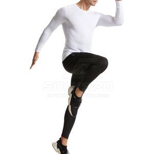 Traje de Compresión Unisex con Logotipo Personalizado al por Mayor 2025, Traje de Compresión Deportivo de Alta Calidad, Transpirable, de Spandex/Poliéster, de Cuerpo Entero - Product Image 5
