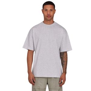 T-Shirt Homme Marl Oversized 100% Coton 190 GSM Streetwear Staple Tee Imprimé Logo Avant Dos Épaule Drop Chemise Coupe Décontractée - Product Image 1
