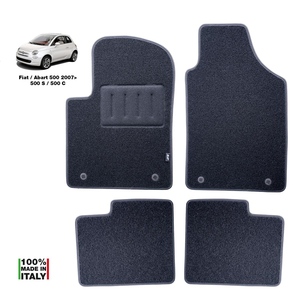 Kit tappetini su misura per Fiat 500/Abarth - Product Image 1