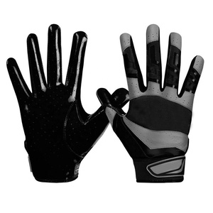 Gants d'amélioration des performances de football américain pour jeunes et adultes Super Tacky Grip Quality Leather Ultimate Receiver Gloves Experience - Product Image 1
