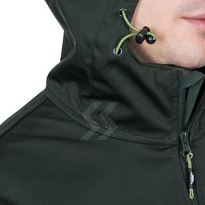 High Quality Hooded Windbreaker <b>Jacket</b> Customized Front Logo Waterproof Winter Fashion Clothing - Product Image 4
