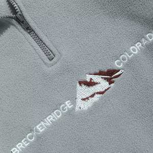 Service OEM Broderie personnalisée de haute qualité Sweat à capuche unisexe coupe ajustée en polaire Sherpa Fabricants avec votre propre logo - Product Image 3