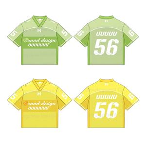 เสื้อยืดผู้ชายพิมพ์ลายพิมพ์ซับลิเมชันแบบสตรีทเสื้อยืดลาย Boxy โอเวอร์ไซส์ผ้าแห้งเร็วเสื้อครอป - Product Image 6