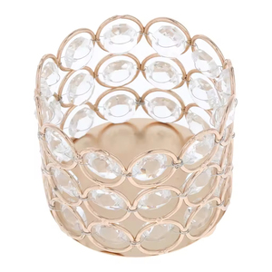 Bougeoir de pièce maîtresse de table au prix de gros pour la décoration de la maison support votif au design attrayant forme ronde fait à la main - Product Image 6