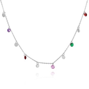 Collar de Cadena Estilo Hip Hop de Plata de Ley, Elegante y Moderno, Ideal para Cumpleaños, Festividades y Celebraciones, en Oferta - Product Image 4