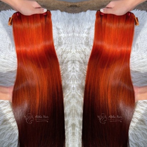 Prix VIP d'usine pas de cheveux frontaux vietnamiens emmêlés soyeux et lisses magnifiques os brillants boucles droites vendeur No1 de haute qualité - Product Image 1