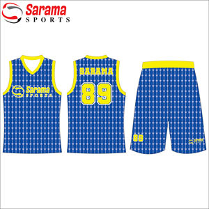 Transpirable secado rápido personalizado baloncesto uniforme equipo desgaste baloncesto uniforme conjunto con tamaño personalizado, - Product Image 1