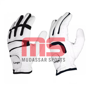 Guantes de golf de cuero genuino para hombre, guantes de golf de piel de oveja pura transpirables suaves para mano izquierda y derecha, cueros genuinos transpirables - Product Image 6
