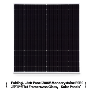 Panneau solaire pliable 200W monocristallin PERC haute efficacité sans cadre en verre - Product Image 2