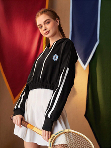 Venta caliente Sudadera con capucha diseño 100% poliéster mujeres Sudadera con capucha en blanco logotipo personalizado liso sudaderas con capucha térmicas para las mujeres - Product Image 4