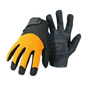 Gants de mécanicien de construction industrielle résistants aux coupures enduits de nitrile résistant à la réparation automobile de sécurité anti-vibration - Product Image 4