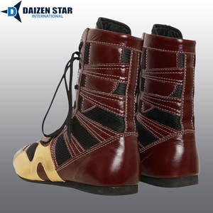 รองเท้าหนังน้ำหนักเบา DAIZEN STAR INTERNATIONAL แบบผูกเชือก ระบายอากาศได้ดี กันลื่น ใช้ได้ทุกสภาพอากาศ ปรับแต่งได้ - Product Image 4