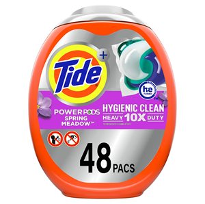 Cápsulas de Detergente Líquido para Ropa Tide PODS, Compatibles con HE, 76 Unidades, Potente Limpieza 3 en 1 en un Solo Paso, Aroma Clean Breeze - Product Image 3