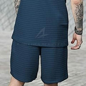 Conjunto de camisetas de gimnasio para hombre de poliéster Premium informal de verano personalizado 2025, pantalones cortos y camisa con logotipo de etiqueta privada a la venta - Product Image 6