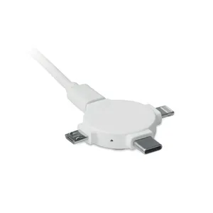 Cable Adaptador LIGO 3 en 1 Personalizado para Dispositivos USB para Artículos Promocionales - Product Image 6