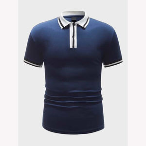 Nueva Polo Camiseta de manga corta de alta calidad 100% algodón Camisetas Polo de color sólido para hombres 2024 - Product Image 5