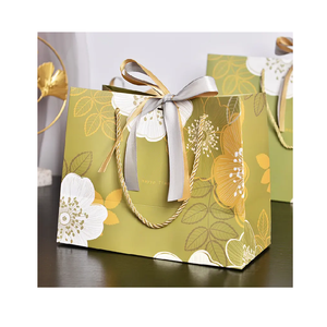 Bolsa de papel de tarjeta de arte reciclada personalizada Offset CMYK/Pantone Food Art No Importax Dinosource para embalaje de regalo al por menor - Product Image 5