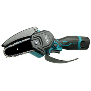 Motosierra Inalámbrica Portátil <span class=keywords><strong>de</strong></span> 8 Pulgadas, con Batería <span class=keywords><strong>de</strong></span> Litio, 600W, Mini <span class=keywords><strong>Cortadora</strong></span> <span class=keywords><strong>de</strong></span> <span class=keywords><strong>Madera</strong></span> para Jardín, Uso Industrial y Bricolaje - Product Image 4