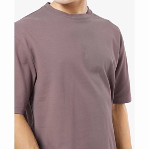 เสื้อยืดผู้ชายคอกลม แขนสั้น ทรงปกติ คุณภาพสูง ผลิตจากผ้าฝ้าย 100% เป็นมิตรต่อสิ่งแวดล้อม แห้งเร็ว รับผลิตตามแบบ - Product Image 4