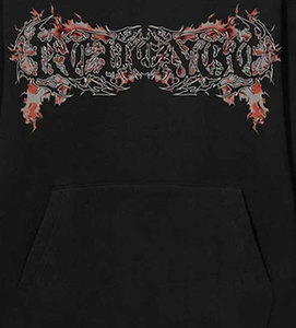 Sweat à capuche personnalisé de luxe DTF DTG avec strass pour hommes Sweat-shirt surdimensionné de mode Streetwear Fabricant - Product Image 6