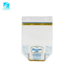 Bread Bags Suppliers Customised Printed With Logo Plastic PP Nylon plastic Rectangular Bread Bags Roll For Steamed Bread