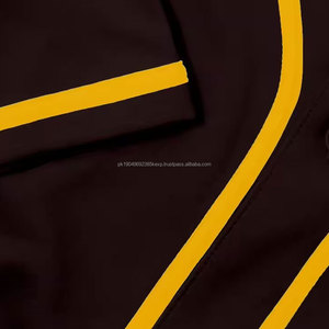 Best Selling <b>Men's</b> Half Sleeve Pullover Baseball Jersey Breathable Sportswear for Baseball and Softball Popular <b>Shirts</b> Tops - Product Image 6