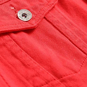 Le service d'OEM et d'ODM de vestes solides de jeans du lavage moyen des hommes de tendance supérieure sont fournit - Product Image 5