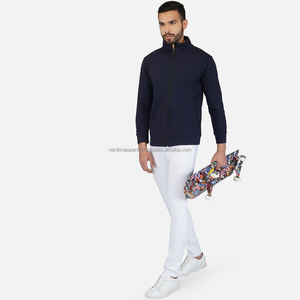 Les meilleures ventes de vestes en polaire de super qualité pour hommes de Nardon Apparel sont à col montant pour l'hiver Style High Street - Product Image 4