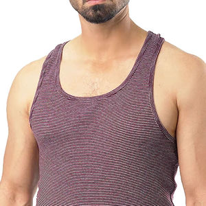 เสื้อกล้ามผู้ชายทรงเข้ารูป ดีไซน์ใหม่ ราคาส่งจากโรงงาน สำหรับออกกำลังกาย รับผลิตตามแบบ ODM OEM พร้อมสกรีนโลโก้ - Product Image 6