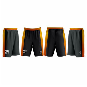 Customized <b>Men</b> <b>Basketball</b> <b>Shorts</b> Adults Plus Size Knee Length Black Color Professional <b>Basketball</b> Sports <b>Shorts</b> for Sale - Product Image 4