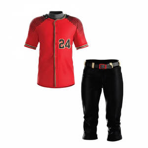 Uniforme de Béisbol de Alta Calidad y Gran Demanda para Equipos Profesionales con Ajuste Cómodo y Diseño Moderno - Product Image 1